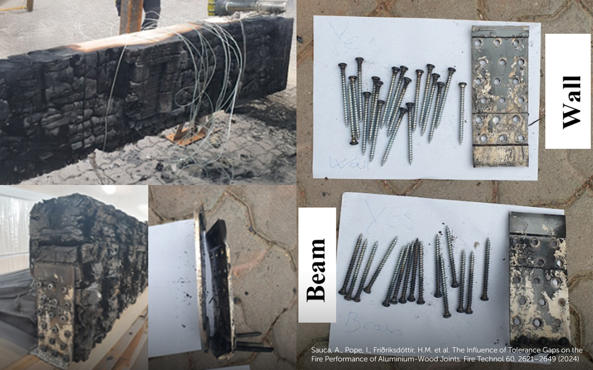 Fire resistance in timber structure